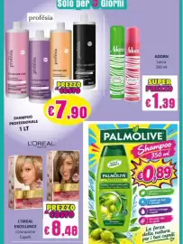 Volantino Euroshop settimana 39 Pagina 9: Palmolive Naturals Shampoo €0,89, L'Oréal Excellence colorazione Capelli €8,48