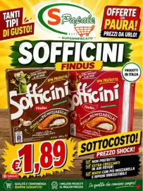 Volantino Supermercato Papale settimana 39 Pagina 4: Sofficini Findus €1,89