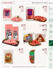 Folheto Recheio semana 39 Página 15: Bacon 100% Entremeada Izidoro €3,49, Alheira c/Caça Casa da Prisca €5,19