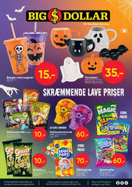 BigDollar tilbudsavis Side 8: Bæger med sugerør €15,00, Karameller €60,00