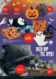 BigDollar tilbudsavis Side 2: Tekstil Pyntepuder €49,00, Sengesæt Scary House €119,00