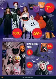BigDollar tilbudsavis Side 6: ON 6 100,- CHEER PERFEKT TIL SLIK ELLER BALLADE! HAPPY HALLOW Boo! 49,- Hallowenkostumer Børn