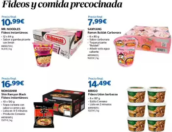 Catálogo Costco Página 5: Fideos y comida precocinada Precio final: 10,99€ MR. NOODLES Fideos instantáneos › 12 x 64 g ›