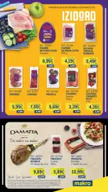 Catálogo Makro Página 1: Izidoro linguica €7,55, Morcela izidoro €5,69