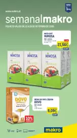 Catálogo Makro semana 39 Página 1: www.makro.pt COMPRAS NA LOJA } semanalmakro FOLHETO VÁLIDO DE 22 A 28 DE SETEMBRO DE 2026