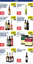 Catálogo Makro semana 39 Página 14: Vinho douro doc quinta dos aciprestes €6,59, MoscateL do douro favaios €3,59