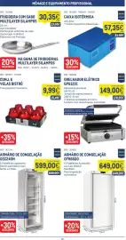 Catálogo Makro semana 39 Página 18: Armário de congelação metro professional gfr6600 €649,00