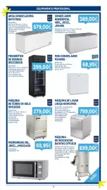 Catálogo Makro semana 39 Página 19: Arca congeladora ghf2700s €579,00, Congelador horizontal 485l, jocel, jch485 €389,00