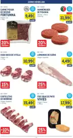 Catálogo Makro semana 39 Página 7: Hambúrguer de picanha €31,99, Lombinho de suíno €4,49