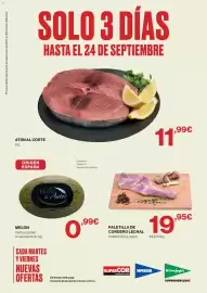 Catálogo El Corte Inglés Página 1: Melón de Autor €0,99, Paletilla de cordero lechal €19,95