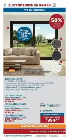 Zelfbouwmarkt folder Pagina 100: Schuiframen pvc €94,99