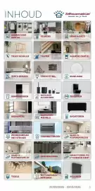 Zelfbouwmarkt folder Pagina 3: INHOUD Zelfbouwmarkt.be bouwen aan je thuis WASMACHINE KASTEN KEUKENS HOME & DECO TRENDY