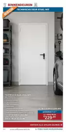 Zelfbouwmarkt folder Pagina 46: Technische deur staal wit €229,99