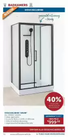 Zelfbouwmarkt folder Pagina 57: Douchecabine "Amani" €999,99