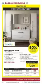 Zelfbouwmarkt folder Pagina 68: Badkamermeubel bison €289,00