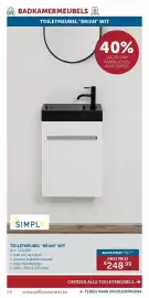 Zelfbouwmarkt folder Pagina 69: Toiletmeubel brian wit €248,99