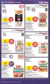 Catalogue Intermarché Contact page 20: Herta Lardons Nature €1,77, Montagne Noire Saucisse sèche courbe €2,68
