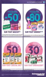 Catalogue Intermarché Contact page 7: DU 29 SEPTEMBRE AU 11 OCTOBRE 7 REMISE IMMEDIATE SUR LE 2EME 50 REMISE IMMEDIATE SUR