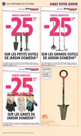 Catalogue Intermarché Hyper | Aimez votre jardin page 14: ROOT SLAYER BÊCHE MULTIFONCTION €49,99, Domédia Gants de jardinage