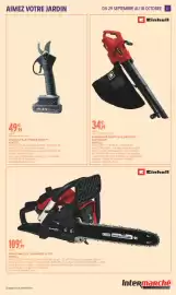 Catalogue Intermarché Hyper | Aimez votre jardin page 17: Einhell TRONCONNEUSE THERMIQUE 37.2CC €109,99