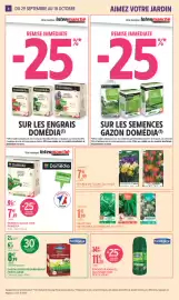 Catalogue Intermarché Hyper | Aimez votre jardin page 8: Fertiligene Gazon super regarnissant €8,99