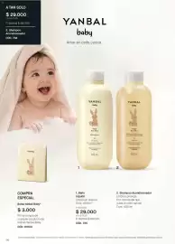 Catálogo Yanbal Página 130: Yanbal baby Baño Liquido €29.000,00, Yanbal Bolsa Yanbal Baby €3.000,00