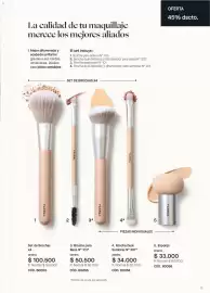 Catálogo Yanbal Página 77: Yanbal brocha dual sombras n° 201 €34.000,00, Yanbal set de brochas €100.500,00