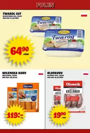 Nelins reklamblad vecka 39 Sida 9: Tarczyński wilenska korv €119,00, Olewnik kaszanka gryczana €19,90