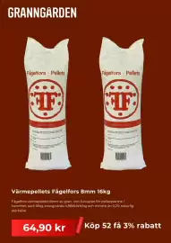 Granngården kampanjblad Sida 4: Värmepellets Fågelfors 8mm €64,90