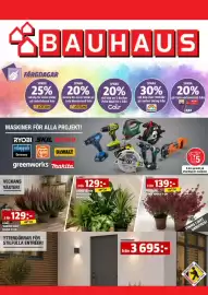 Bauhaus reklamblad vecka 39 Sida 1: BAUHAUS FÄRGDAGAR SPARA 25% vid köp för minst 500kr på Lady Balance från JOTUN SPARA 20%