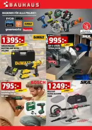 Bauhaus reklamblad vecka 39 Sida 4: DeWalt skruvdragare dcd771d2-qw xr 18v €1.395,00