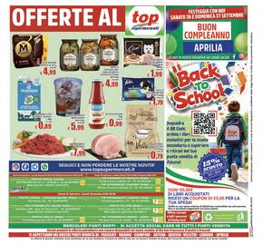 Volantino Top Supermercati Pagina 20: Turchet/antipasto mare gioioso €5,99, Granarolo latte UHT p.s. italiano €0,89