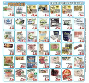 Volantino Top Supermercati Pagina 12: Parmareggio ABC della merenda €0,99, Rigamonti bresaola 100% italiana €3,99