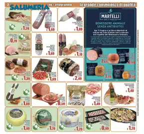 Volantino Top Supermercati Pagina 2: Galbani Mort Augusta Pist €0,59, Sorrentino salame milanetto €1,09