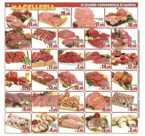 Volantino Top Supermercati Pagina 4: Hamburger di scottona conf. €12,99, Arrosti di suino €6,99