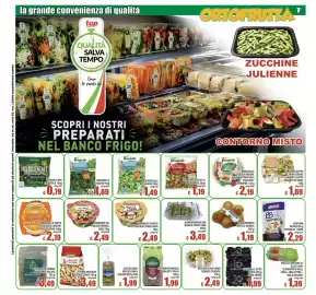 Volantino Top Supermercati Pagina 7: Ventura BB Mix Proteico - Fibra €2,29, Dimmidisi vellutata zucca e carote €2,19