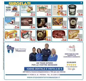 Volantino Top Supermercati Pagina 9: Coppa del Nonno classica €3,49, Magnum classic €3,49