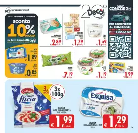 Volantino Decò Local Pagina 13: Galbani Santa Lucia Mozzarella €1,99, Galbanino l'Originale €7,19