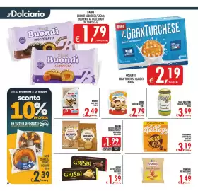 Volantino Decò Local Pagina 26: Colussi Gran Turchease Classici €2,19, Grisbi biscotti ripieni €1,59
