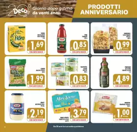 Volantino Decò Local Pagina 6: Valfrutta legumi vari tipi €0,83, Cameo Snack Friends Arachidi €1,99