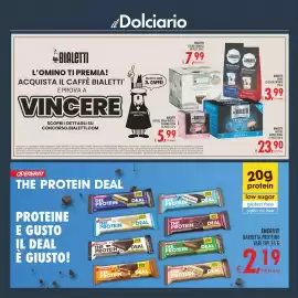 Volantino Deco Superstore Pagina 15: Enervit barretta proteine €2,19, Bialetti cialde cremoso €7,99