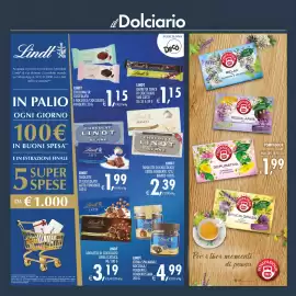 Volantino Deco Superstore Pagina 16: Lindt crema spalmabile €4,99, Lindt Tavoletta di cioccolato linea classica €3,19