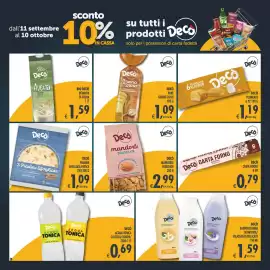 Volantino Deco Superstore Pagina 20: Decò Plumcake classico €1,19, Decò Piadina Sfogliata Fresca EVO €1,09