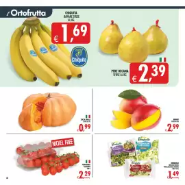 Volantino Deco Superstore Pagina 28: Mango €2,99, Banane sfuse Chiquita €1,69