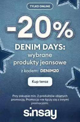Sinsay (ważność do 29-09)