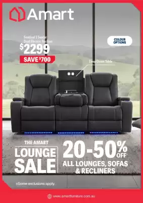 Amart Furniture (valid until 6-10)
