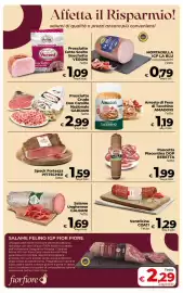 Volantino Coop Radenza Pagina 11: Speck Fortezza PFITSCHER €1,59, Prosciutto Crudo Don Camillo Nazionale Gardani €2,99