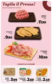 Volantino Coop Radenza Pagina 13: Cordon Chef Cotosnella Fileni €2,69, Kebab di Pollo AIA €3,99