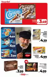 Volantino Coop Radenza Pagina 15: Fish Bar Findus €4,69, Gratinati Findus €3,99