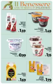 Volantino Coop Radenza Pagina 22: Yogurt High Protein MILK PRO €1,15, CreamPro Budino proteico €1,49